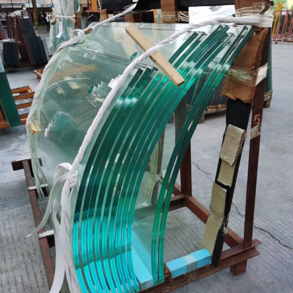 6mm+1.9PVB/EVA/SGP+6mm curved laminated glass shopping mall counter glass China factory price - Image 4