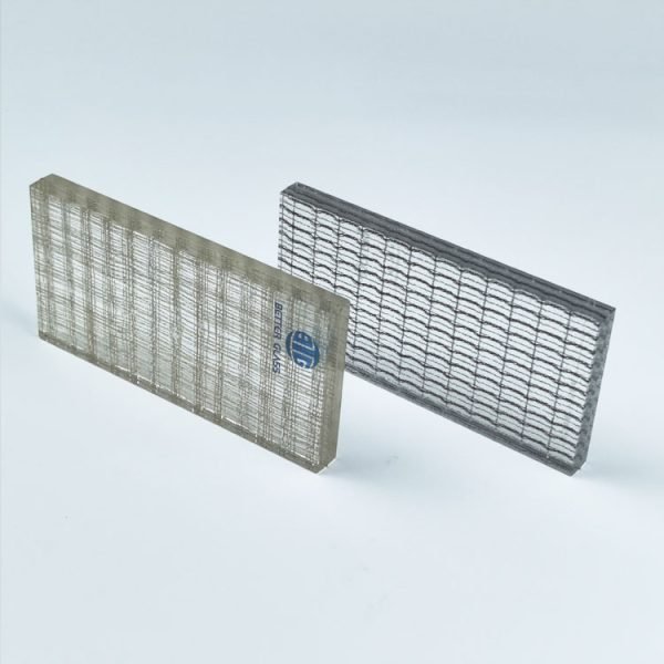 13.52mm EVA fabric laminated decorative glass suitable for furniture - Image 2