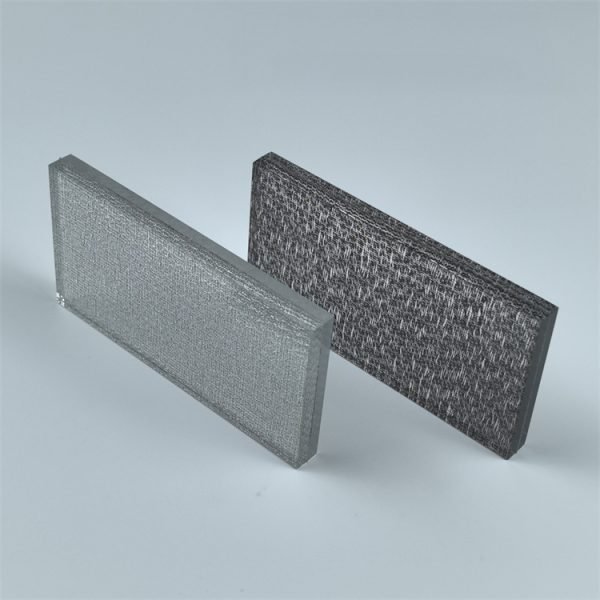 safety 11.52mm EVA fabric laminated glass for interior partition - Image 2
