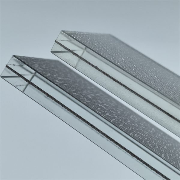 safety 11.52mm EVA fabric laminated glass for interior partition - Image 3