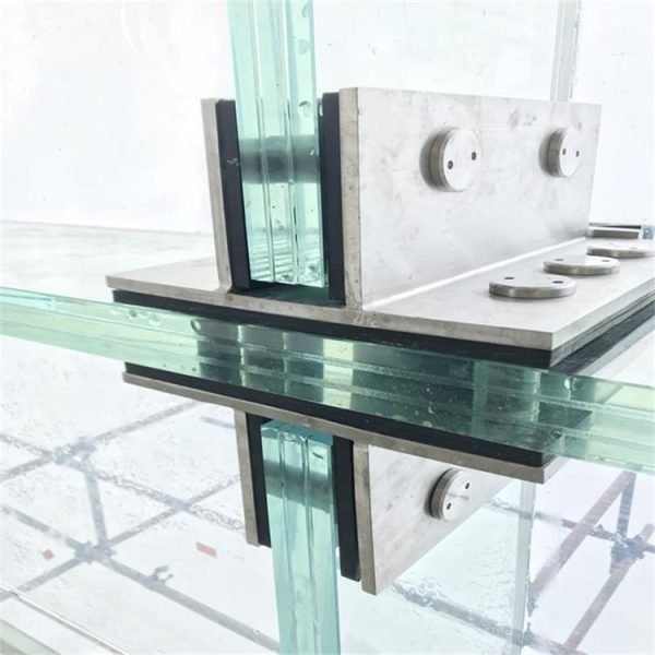 33.04mm ultra clear SGP laminated safty glass fin for building curtain wall - Image 2