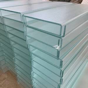 7mm U glass for interior partitions exterior facades landscapes and curtain walls