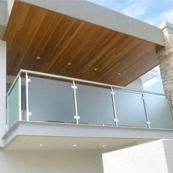 11.52mm acid etching glass PVB laminated safety glass for indoor partitions - Image 4