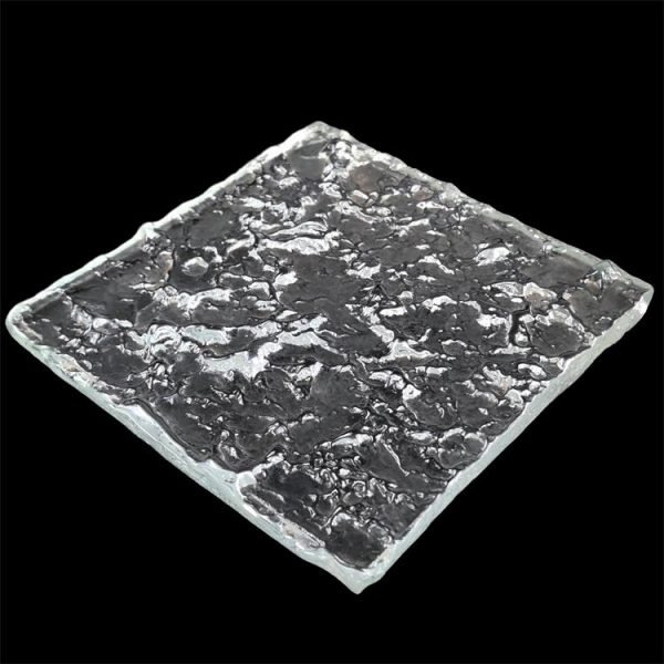 8mm low iron hot melt glass with high transparency suitable for partition screen decoration
