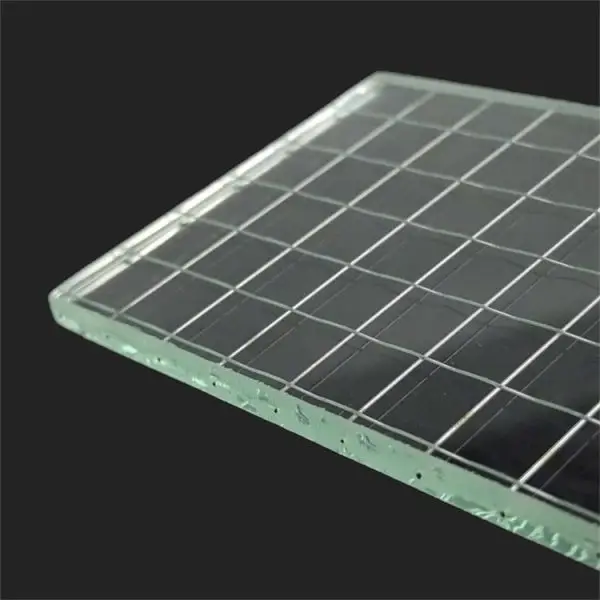 7mm iron mesh Wired Glass clear suitable for building doors and windows - Image 3