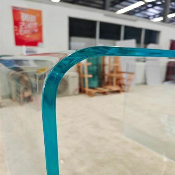 8mm ultra clear hot bending glass customizable shape and size for glass table made in China - Image 3