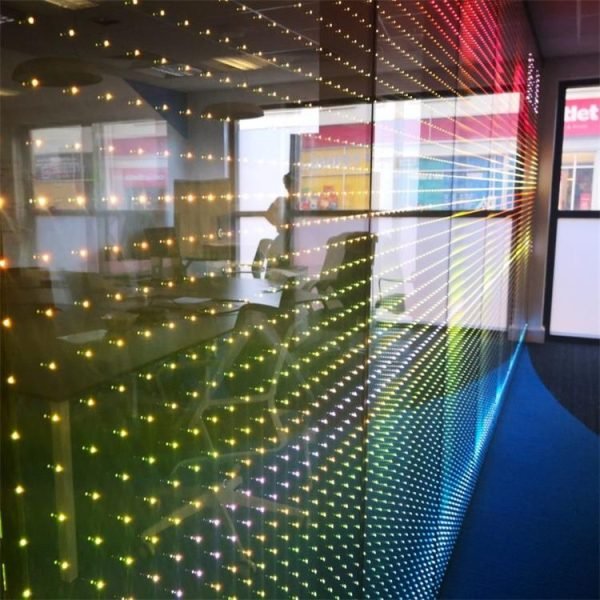 Safe and energy-saving LED laminated glass can be used for indoor stair ceiling partitions - Image 3