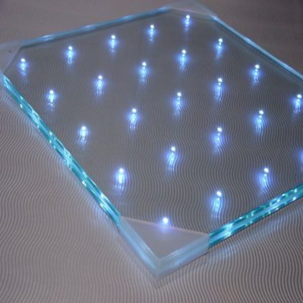 Safe and energy-saving LED laminated glass can be used for indoor stair ceiling partitions - Image 2
