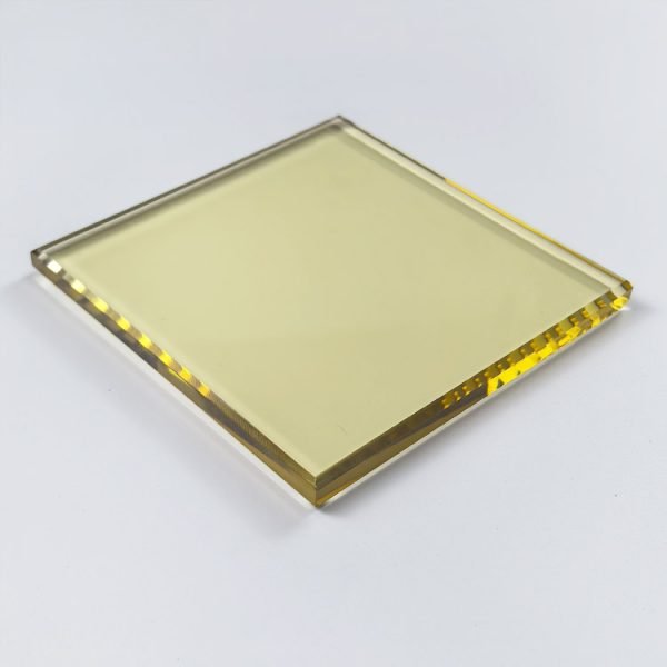 5mm gold color tinted float glass for special design partition