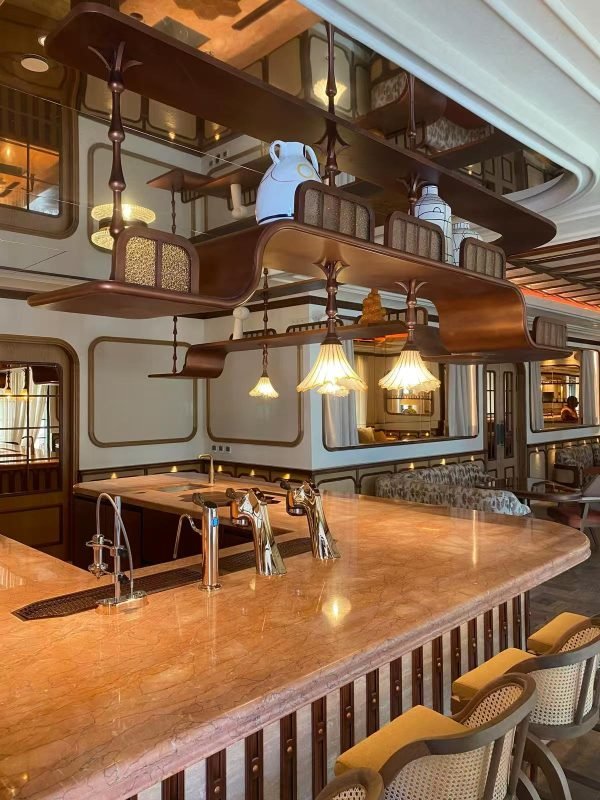 Saudi Arabia Jeddah Leylaty Brasserie use 5mm pattern glass+0.76PVB+4mm rose color tinted glass by BTG 2 9d3328b609b598aa7af6b7f0c1d0dcc