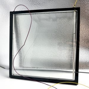 Electric heated glass can be used in bathrooms