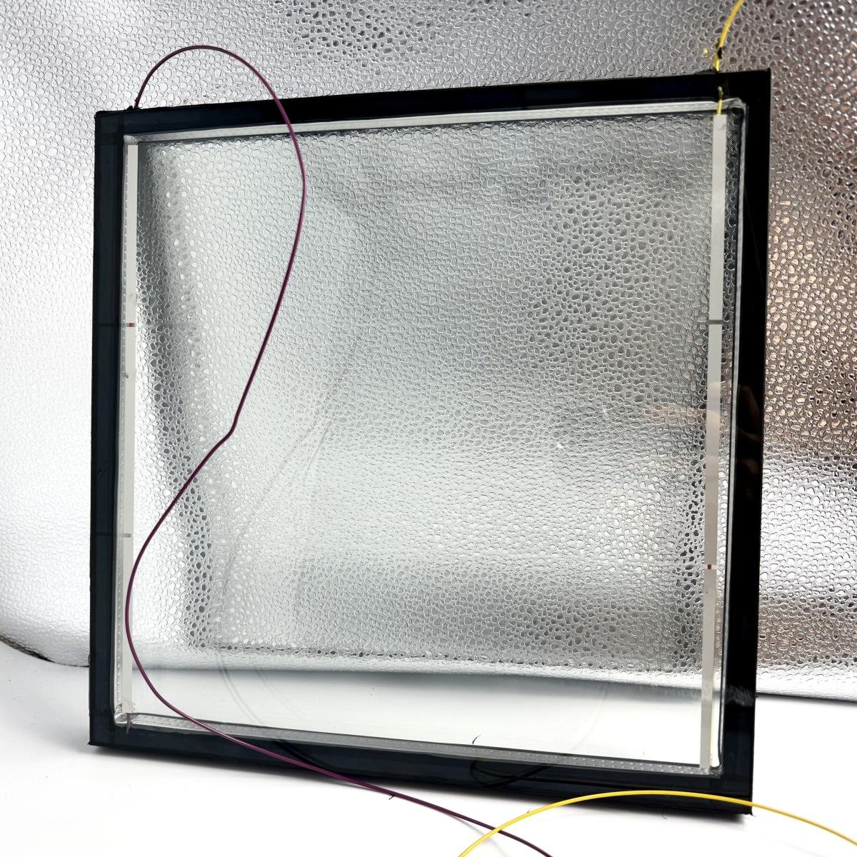 Electric heated glass