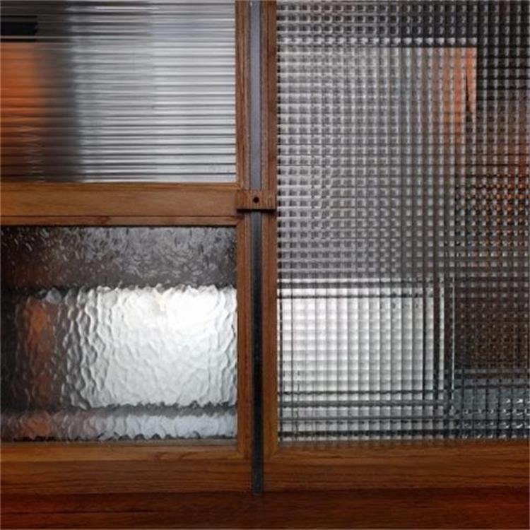 crystal patterned glass
