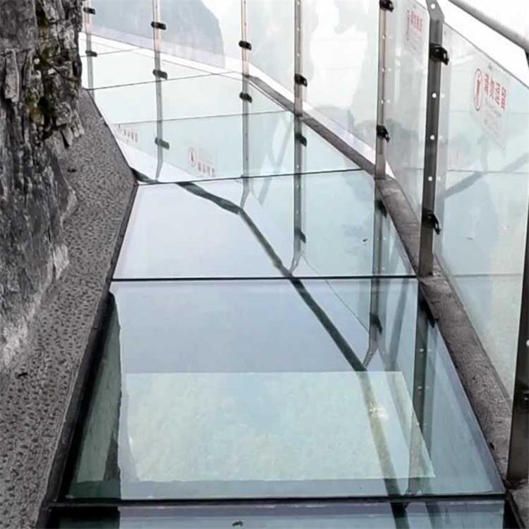 49.28mm clear tempered laminated glass