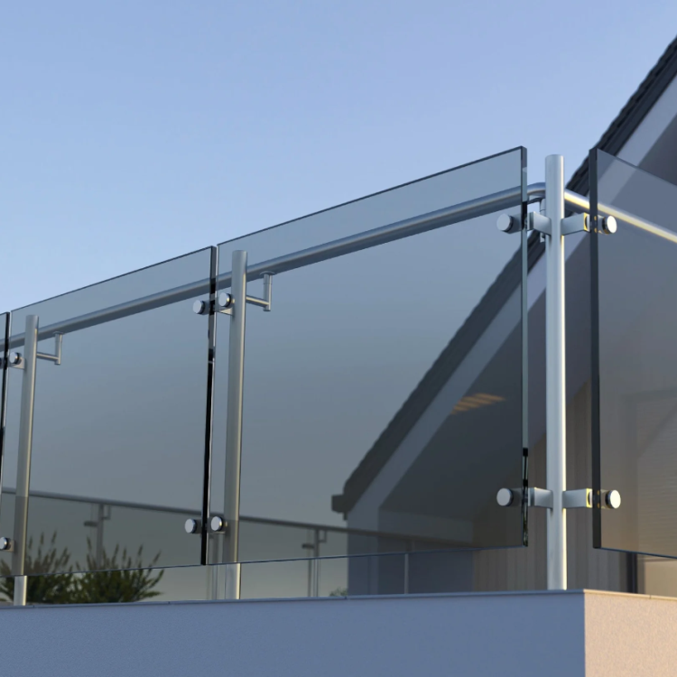 grey tinted float glass