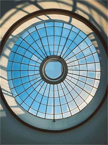 Curved glass Skylight