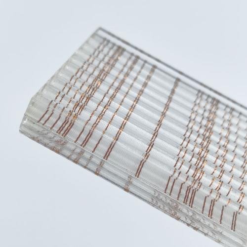 Fabric pattern laminated