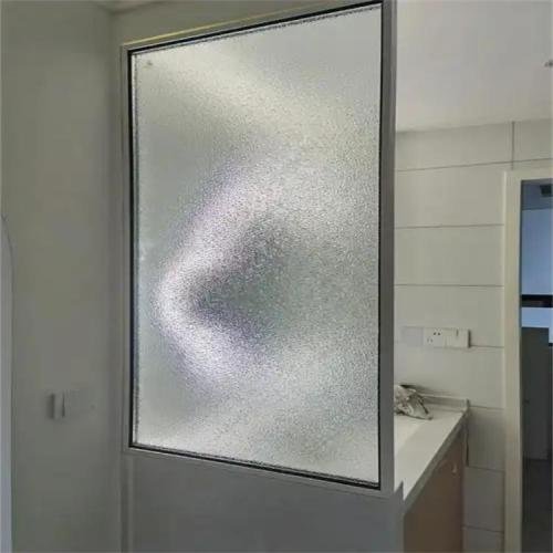BTG nashiji patterned glass for washing partition