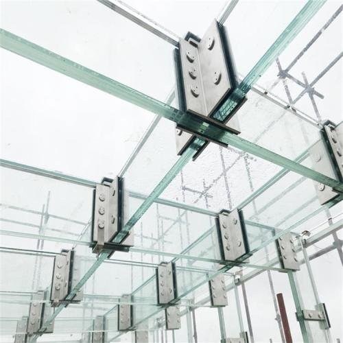 SGP glass fin