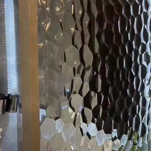Water Cube Partten glass 1