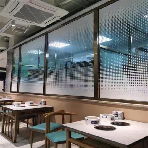 gradient laminated partition