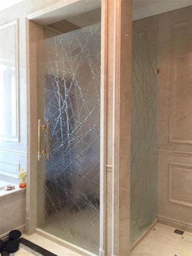 hot melt glass -door
