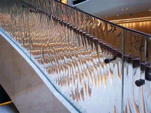 hot melt glass-railing
