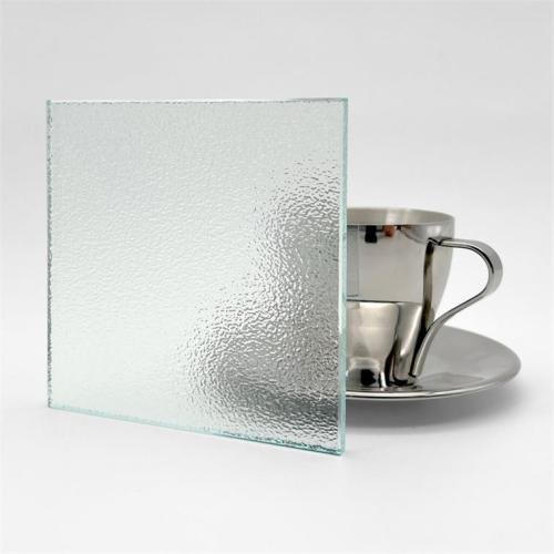 BTG low iron nashiji patterned glass