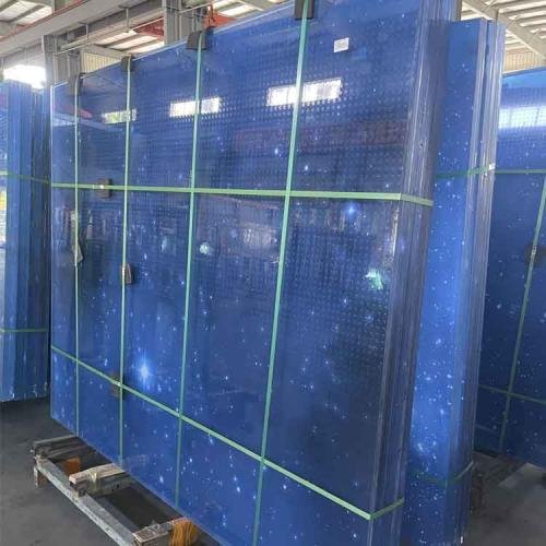 EVA laminated glass