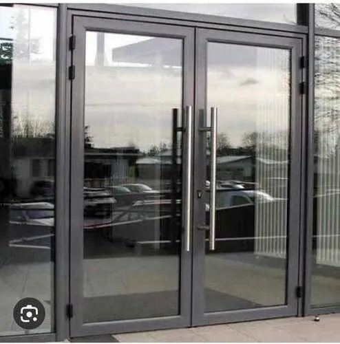 heat soaked glass-doors