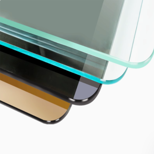Rounded corners tempered glass
